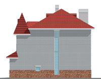 Изображение фасада 4 :: Проект коттеджа 31-81