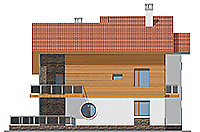 Изображение фасада 4 :: Проект коттеджа 41-25