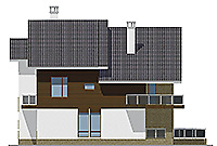 Изображение фасада 2 :: Проект коттеджа 41-26