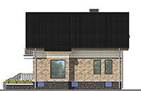 Изображение фасада 2 :: Проект коттеджа 42-58