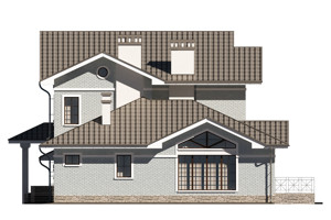 Изображение фасада 1 :: Проект коттеджа 47-61
