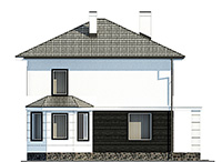 Изображение фасада 1 :: Проект коттеджа 49-48