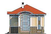 Изображение фасада 1 :: Проект коттеджа 59-30