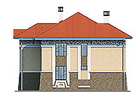 Изображение фасада 2 :: Проект коттеджа 59-30