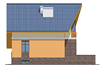 Изображение фасада 2 :: Проект коттеджа 59-58