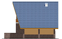 Изображение фасада 4 :: Проект коттеджа 59-58