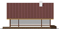 Изображение фасада 4 :: Проект коттеджа 60-59