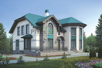 Фото проекта дома из кирпича 39-18