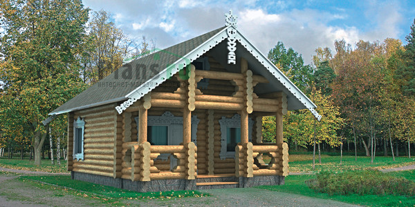 Фото проекта деревянного дома 10-61