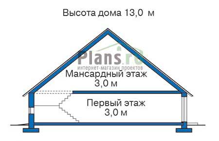 Высота этажей в проекте деревянного дома 11-31